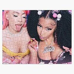 Barbie World Nicki and Ice Spice With Aqua poster Jigsaw Puzzle RB1608