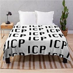 ICP (cryptocurrency) Throw Blanket RB3107