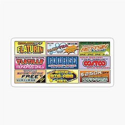 Idiocracy Flyer Sticker