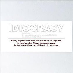 Idiocracy Poster
