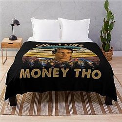 Retro Idiocracy Movie Throw Blanket