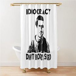 Black Face Scro Idiocracy Movie Shower Curtain