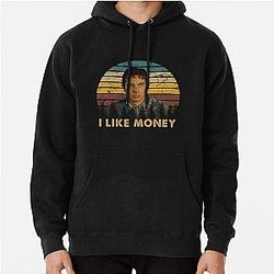Retro Vintage Idiocracy Movie Art Pullover Hoodie