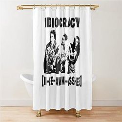 funny members of the movie Idiocracy I can't believe you like money Shower Curtain