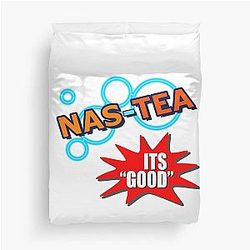 Nas Tea Idiocracy Duvet Cover