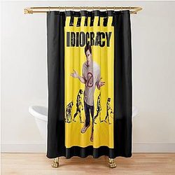 Mens Funny Idiocracy Shower Curtain
