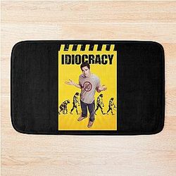 Mens Funny Idiocracy Bath Mat
