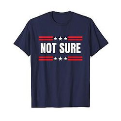 Not for President Idiocracy T-Shirt Blue Small Unisex Adults Short Sleeve Crew Neck Modern Lightweight Casual Political Theme