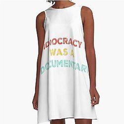 Idiocracy A-Line Dress
