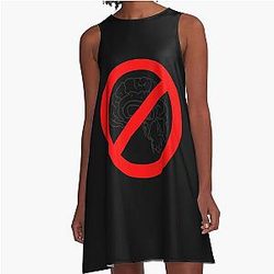 Women's Idiocracy Essential A-Line Dress