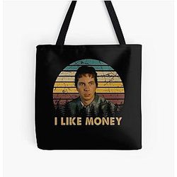 Retro Vintage Face Like Money Idiocracy Movie Art All Over Print Tote Bag