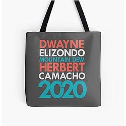 Idiocracy - Camacho for President - Unisex T-Shirt All Over Print Bag
