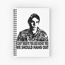 Idiocracy movie I like money Spiral Notebook
