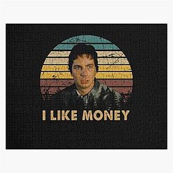 Retro vintage face like Idiocracy movie puzzle