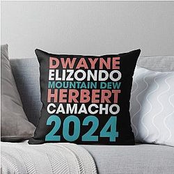 Mountain Dew Herbert Idiocracy Movie I Like Money Throw Pillow