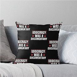 Idiocracy A Throw Pillow