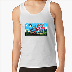Idle Slayer Powerful Upgrade Tee Idle Slayer Tank Tops