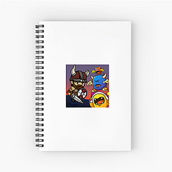 Idle Slayer Unique Pixel Motif Idle Slayer Notebook
