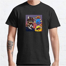 Idle Slayer Unique Pixel Motif Idle Slayer T-Shirts