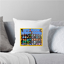 Idle Slayer Progression Graphic Idle Slayer Pillows Cover