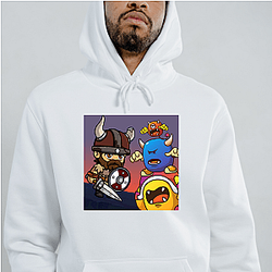 Idle Slayer Unique Pixel Motif Idle Slayer Hoodies