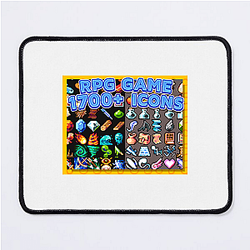 Idle Slayer Progression Graphic Idle Slayer Mouse Pads