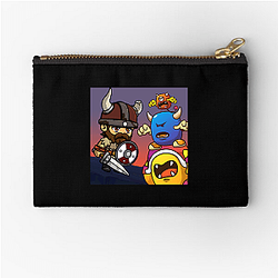 Idle Slayer Unique Pixel Motif Idle Slayer Zipper Pouches