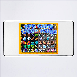 Idle Slayer Progression Graphic Idle Slayer Mouse Pads
