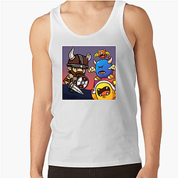 Idle Slayer Unique Pixel Motif Idle Slayer Tank Tops