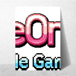IdleOn Pixel Art Power Graphic Idle On Posters