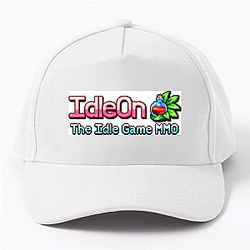 IdleOn Pixel Art Power Graphic Idle On Hats & Caps