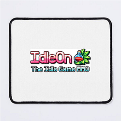 IdleOn Pixel Art Power Graphic Idle On Mouse Pads