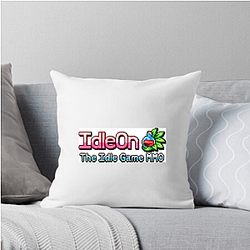 IdleOn Pixel Art Power Graphic Idle On Pillows Cover