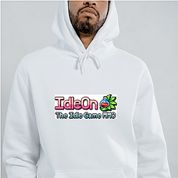 IdleOn Pixel Art Power Graphic Idle On Hoodies