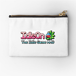 IdleOn Pixel Art Power Graphic Idle On Zipper Pouches