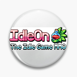IdleOn Pixel Art Power Graphic Idle On Pins