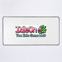 IdleOn Pixel Art Power Graphic Idle On Mouse Pads