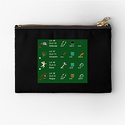 Idling to Rule the Gods Stats On Stats Graphic Idling To Rule The Gods Zipper Pouches