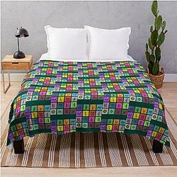 IDOLiSH7 Music Symbols Throw Blanket