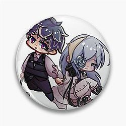 Momo and Yuki - Binary Vampire - Re:vale - Idolish7 Pin