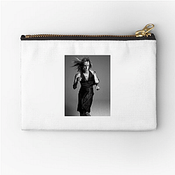 Iggy Pop No Limits Just Attitude Iggy Pop Zipper Pouches