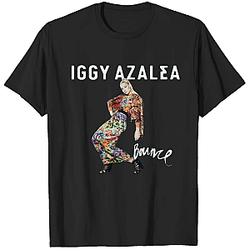 Oversize TTKL0501 Iggy Azalea T-Shirts