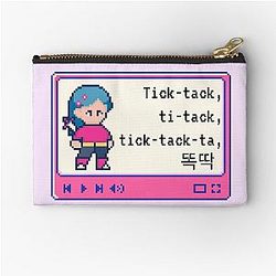 Illit Tick Zipper Pouch