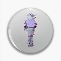 ILLIT Floral Lightstick kpop Pin