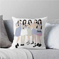 ILLIT Magnetic Minimalist Kpop Throw Pillow