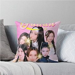 ILLIT Yunah Throw Pillow
