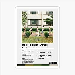 I'll Like You by ILLIIT Album Sticker