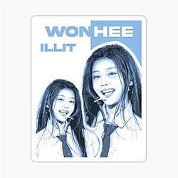 Wohnhee lit Sticker