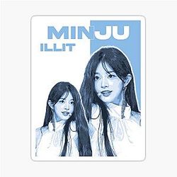 Minju Sticker