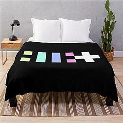ILLIT Logo Throw Blanket